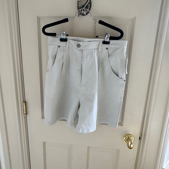 TWO PAIR SIZE 12 BRAND (RUFF HEWN & BILL BLASS) 100% COTTON SHORTS-NWT - Picture 5 of 8